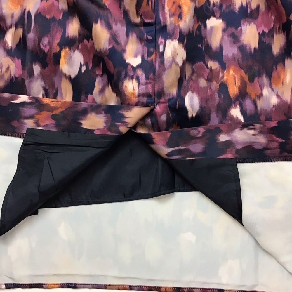 Jason Wu Watercolor Satin Maxi Dress | Small - Picture 7 of 14
